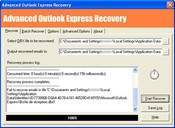 Advanced Outlook Express Recovery 2.1