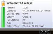 BatteryBar 3.1 build 60