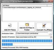 Convert Multiple AVI Files To JPG Files Software 7.0