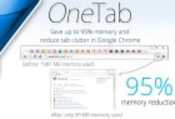 OneTab pour Chrome 