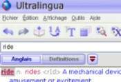 Ultralingua Dictionnaire et Synonymes Anglais 7.0.1