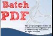 Batch PDF Watermark 