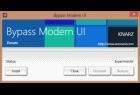 Bypass Modern UI  