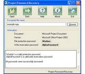 Project Password Recovery 1.0g