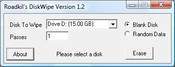 Roadkil's Disk Wipe 1.2