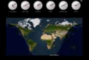 Solar World Clock -